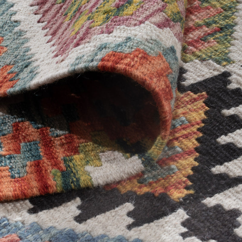 Kilim Maimana Tapete 241x185cm - Tapete de lã