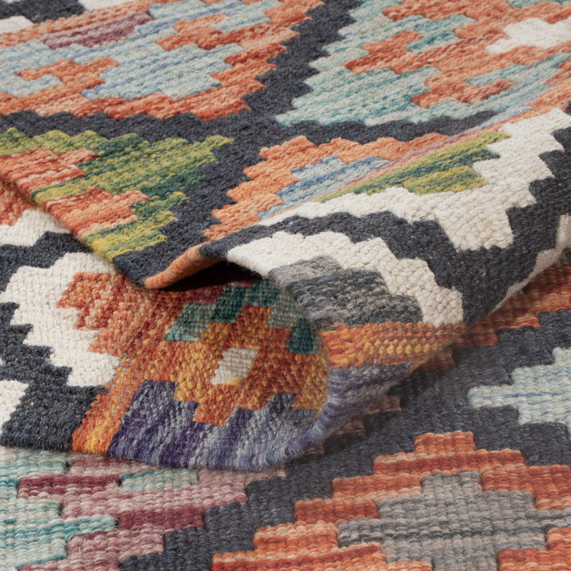 Kilim Maimana Tapete 244x185cm - Tapete de lã