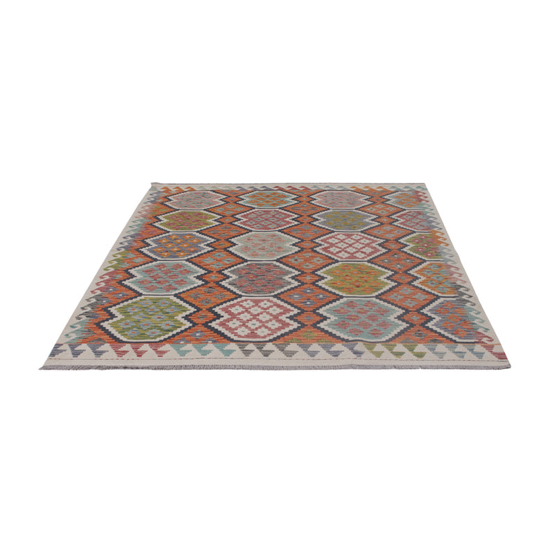 Kilim Maimana Tapete 192x155cm - Tapete de lã
