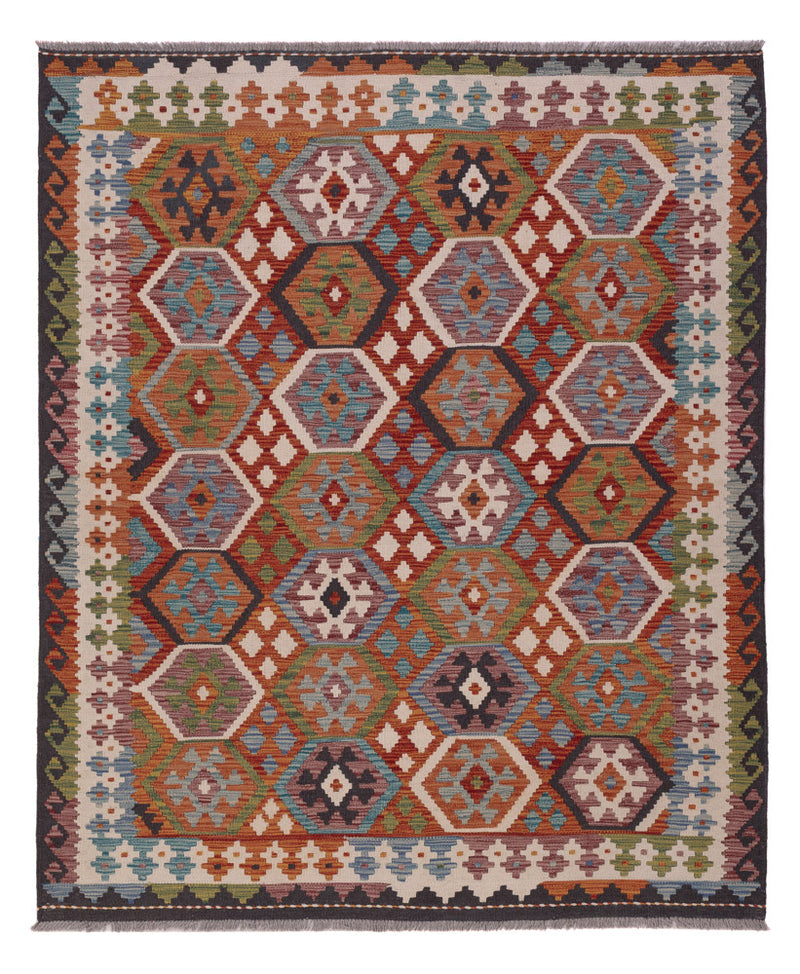 Kilim Maimana Tapete 192x157cm - Tapete de lã