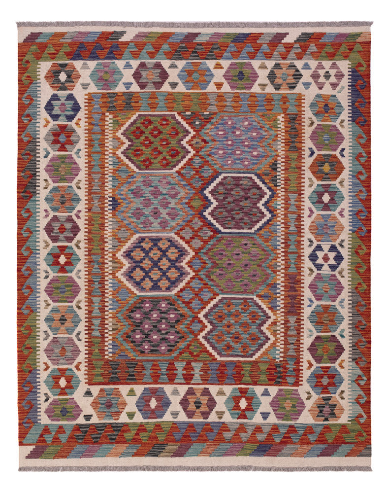 Kilim Maimana Tapete 195x158cm - Tapete de lã