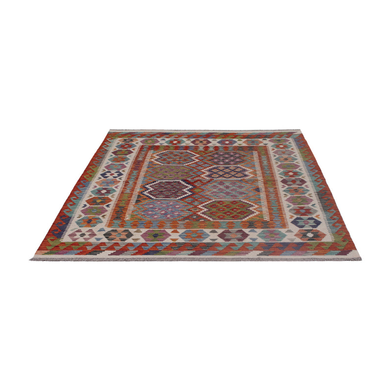 Kilim Maimana Tapete 195x158cm - Tapete de lã