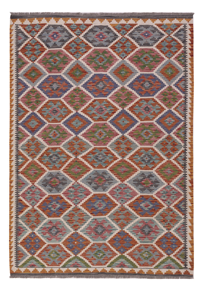 Kilim Maimana Tapete 146x204cm - Tapete de lã