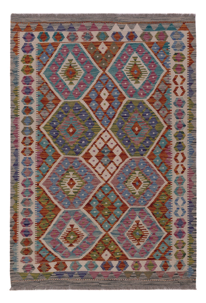 Kilim Maimana Tapete 150x107cm - Tapete de lã