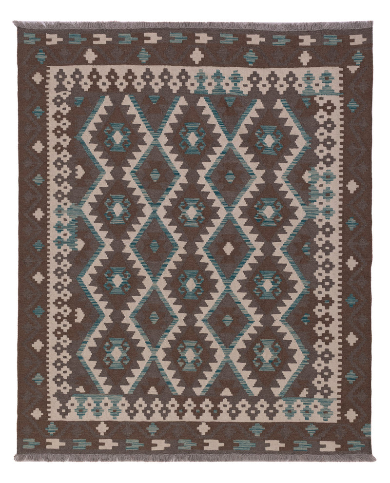 Kilim Maimana Tapete 194x155cm - Tapete de lã