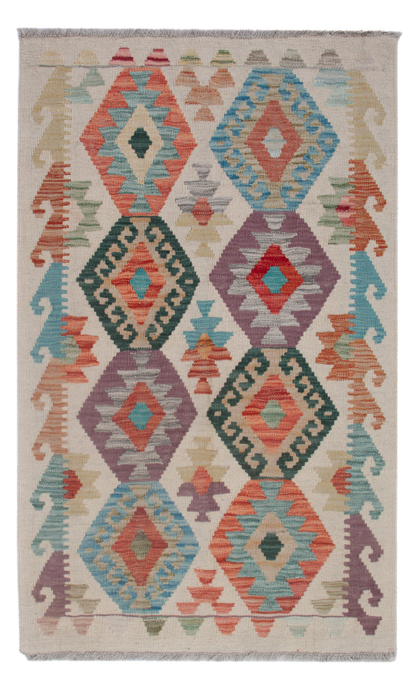 Kilim Maimana Tapete 125x78cm - Tapete de lã