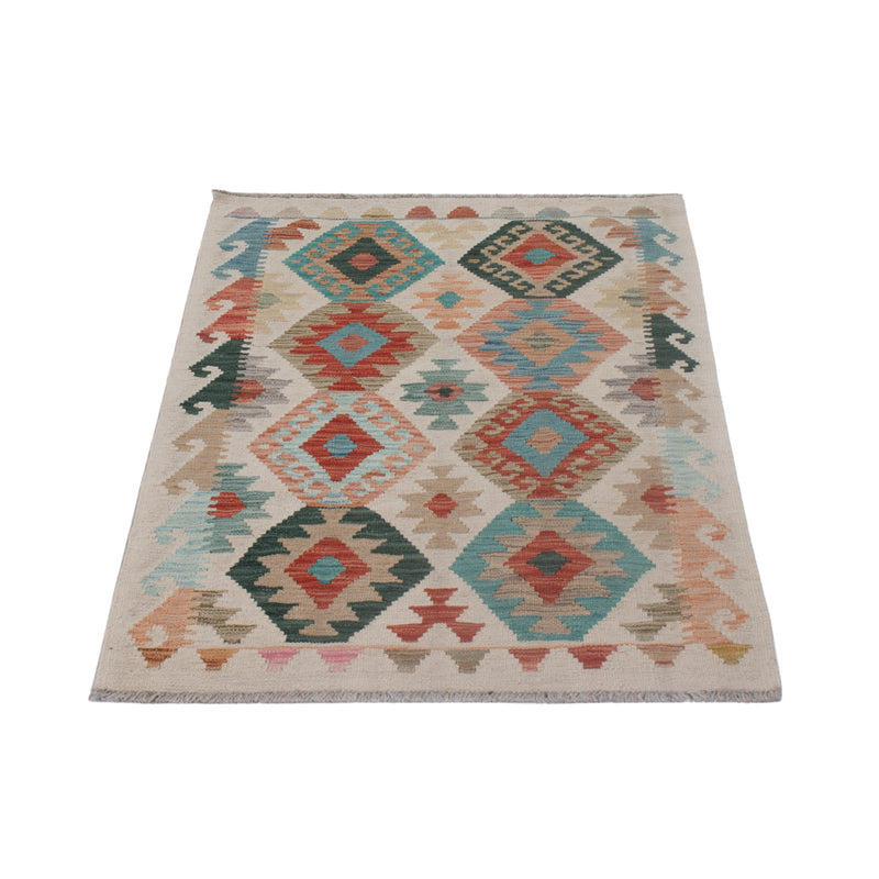 Kilim Maimana Tapete 128x82cm - Tapete de lã