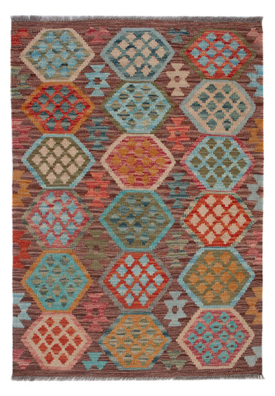 Kilim Maimana Tapete 89x126cm - Tapete de lã