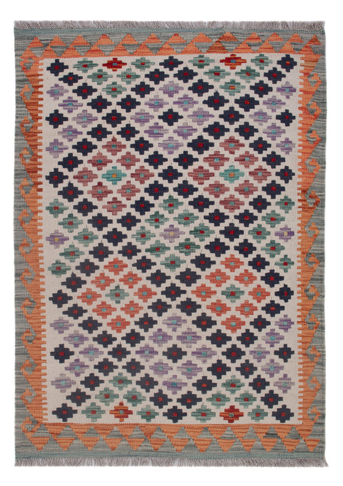 Kilim Maimana Tapete 125x91cm - Tapete de lã