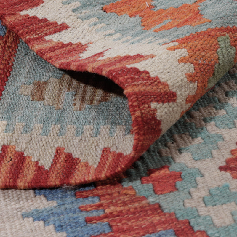 Kilim Maimana Tapete 113x89cm - Tapete de lã