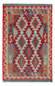 Kilim Maimana Tapete 120x81cm - Tapete de lã