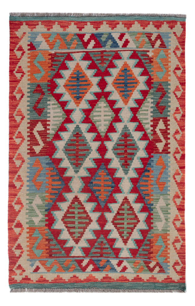 Kilim Maimana Tapete 120x81cm - Tapete de lã