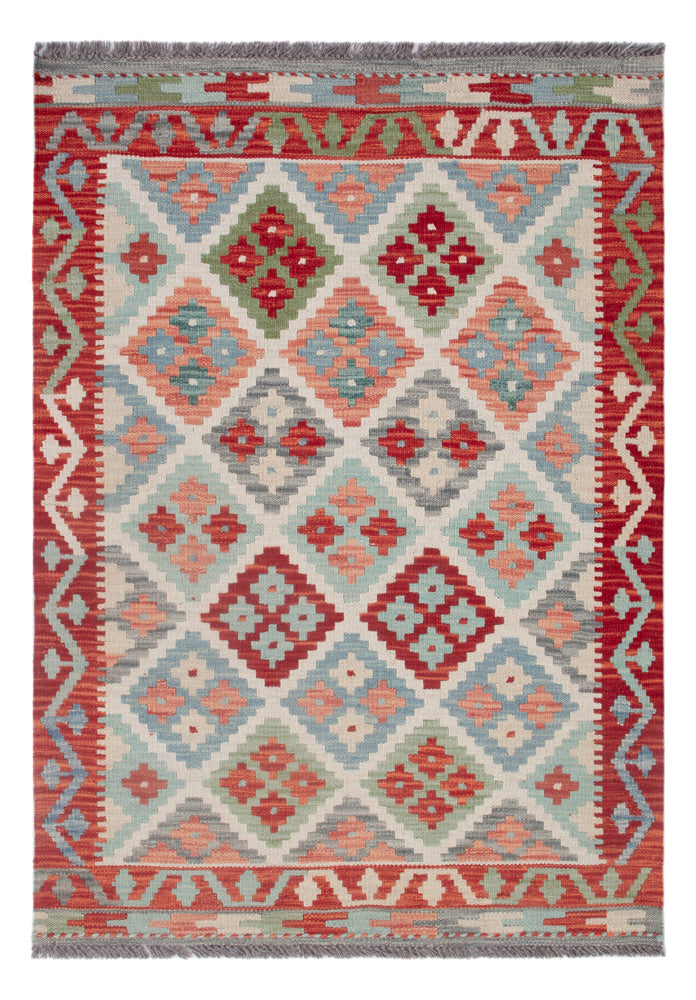 Kilim Maimana Tapete 120x83cm - Tapete de lã