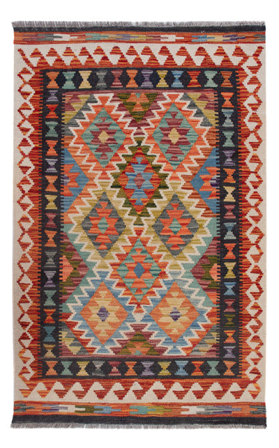 Kilim Maimana Tapete 85x132cm - Tapete de lã