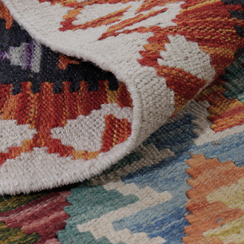 Kilim Maimana Tapete 132x85cm - Tapete de lã