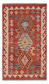 Kilim Maimana Tapete 76x121cm - Tapete de lã - Rectangular / Multicolor / 76 x 121 cm Rectangular