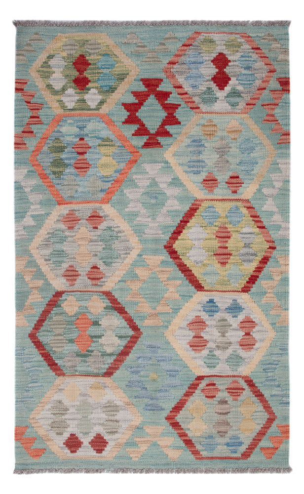 Kilim Maimana Tapete 130x79cm - Tapete de lã