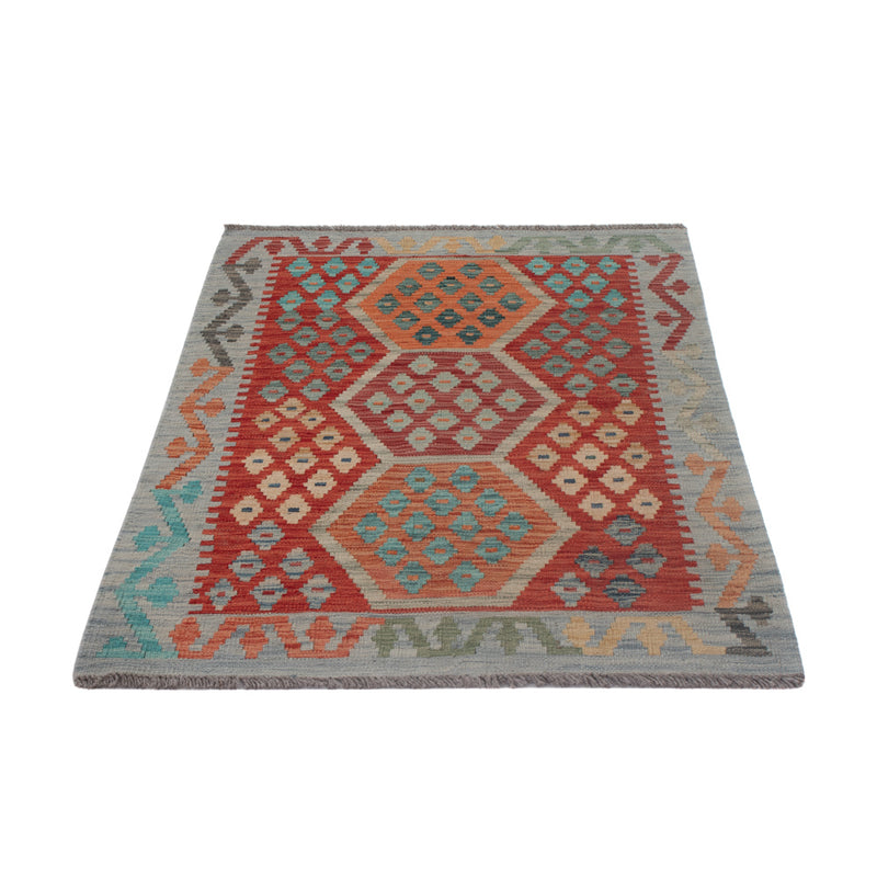 Kilim Maimana Tapete 124x85cm - Tapete de lã
