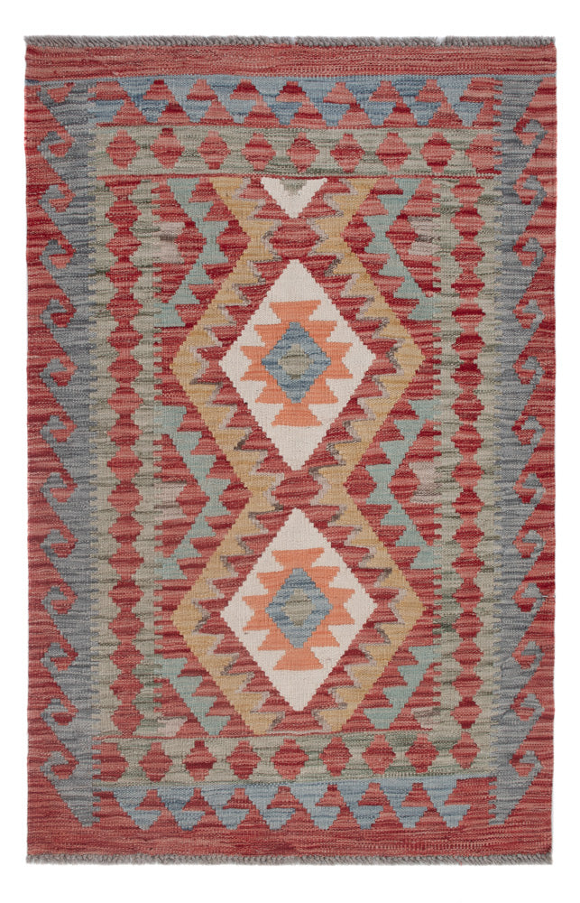 Kilim Maimana Tapete 123x82cm - Tapete de lã