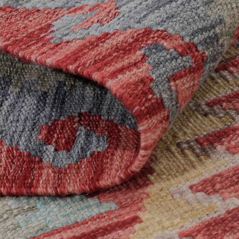 Kilim Maimana Tapete 123x82cm - Tapete de lã