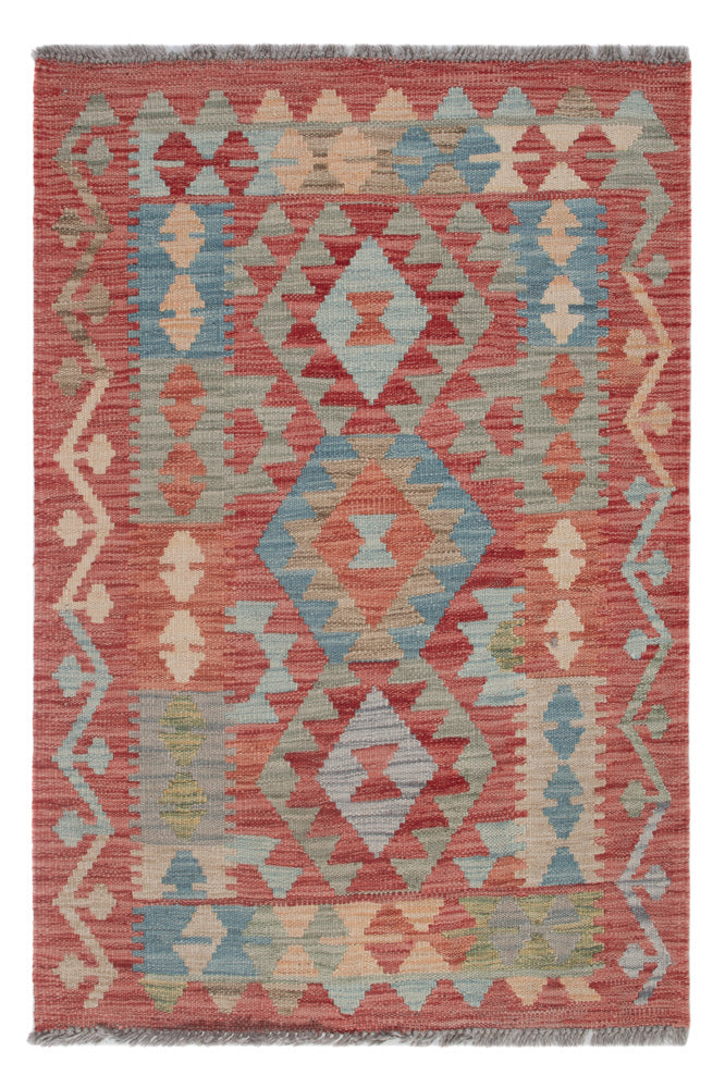 Kilim Maimana Tapete 108x76cm - Tapete de lã