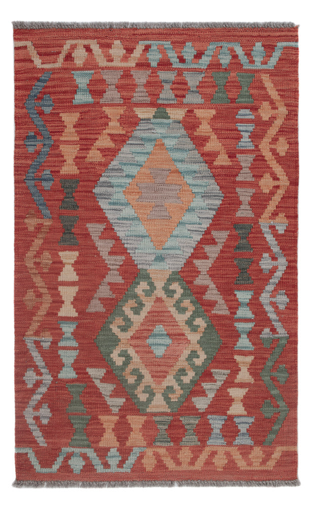 Kilim Maimana Tapete 122x77cm - Tapete de lã