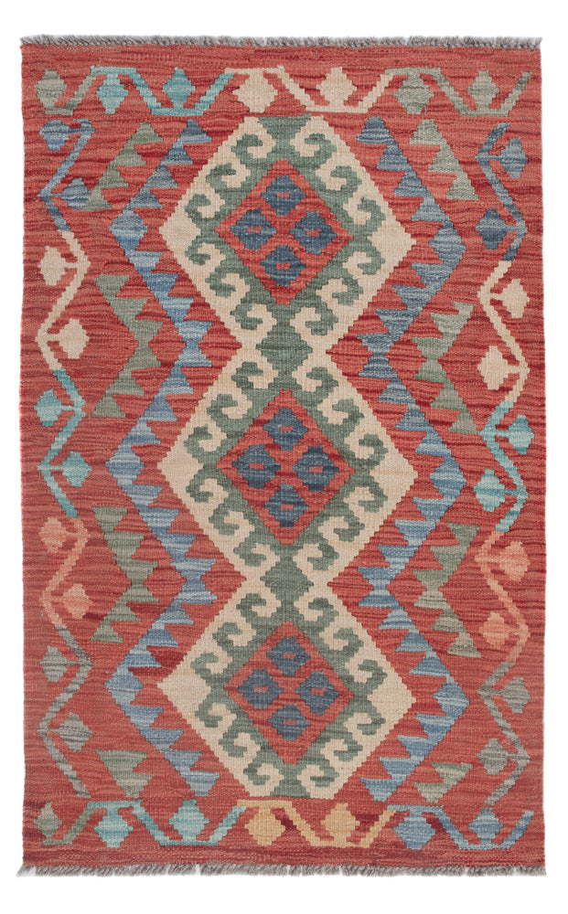 Kilim Maimana Tapete 131x80cm - Tapete de lã