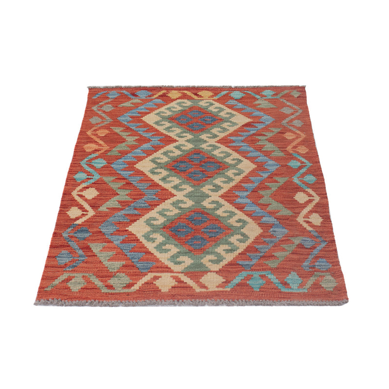 Kilim Maimana Tapete 131x80cm - Tapete de lã