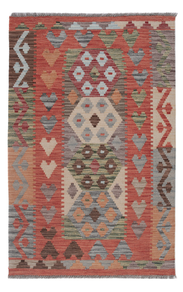 Kilim Maimana Tapete 125x80cm - Tapete de lã