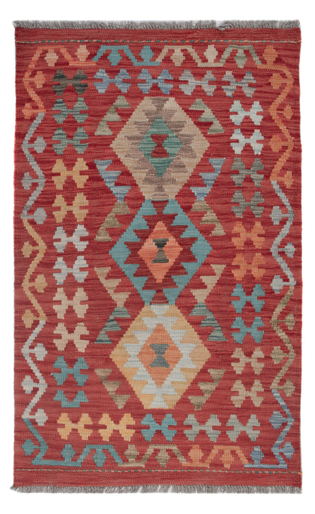 Kilim Maimana Tapete 122x76cm - Tapete de lã
