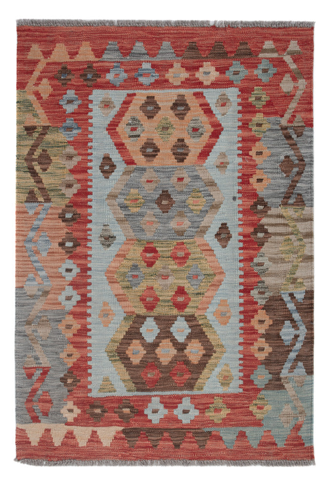 Kilim Maimana Tapete 121x87cm - Tapete de lã