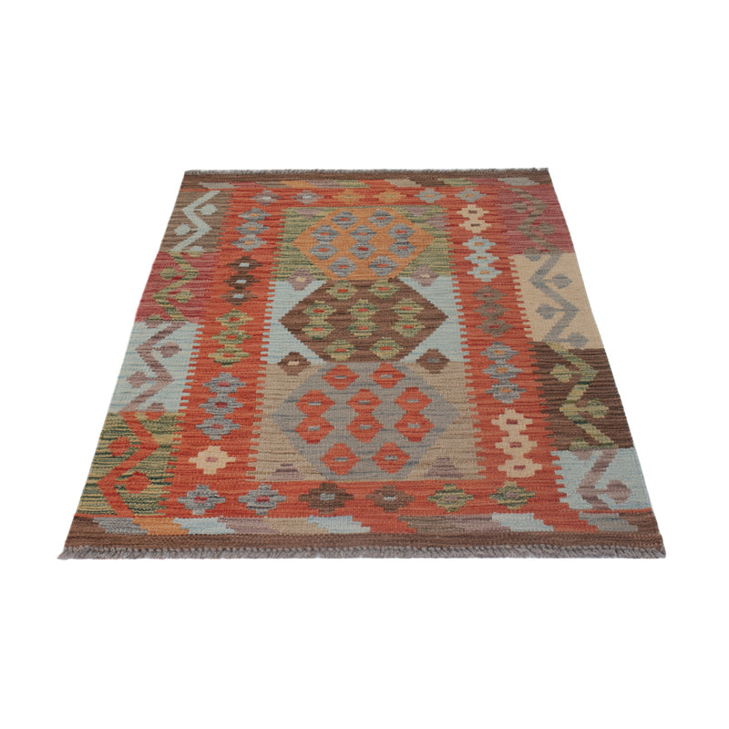 Kilim Maimana Tapete 131x83cm - Tapete de lã