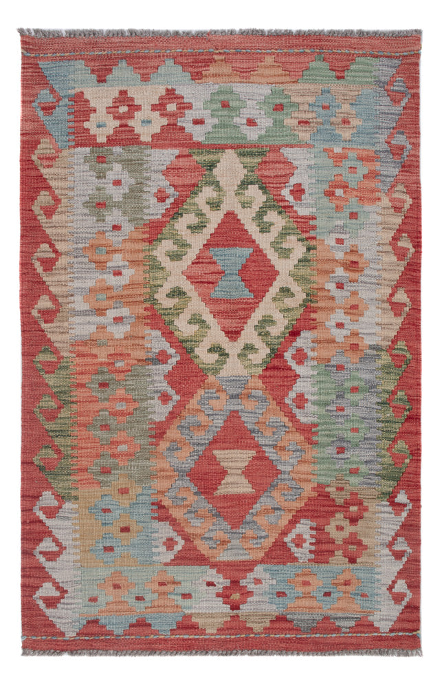 Kilim Maimana Tapete 123x79cm - Tapete de lã