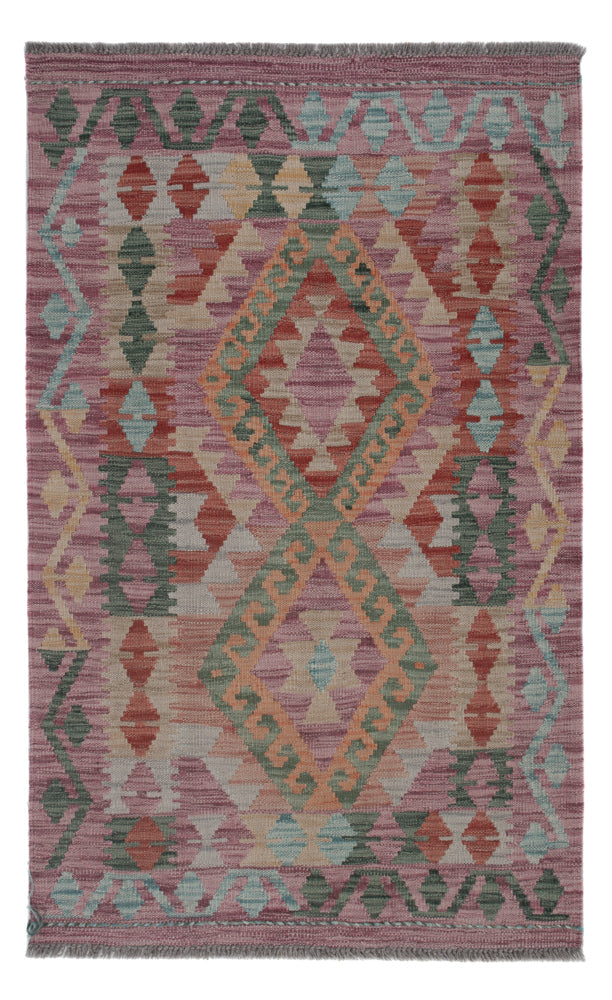 Kilim Maimana Tapete 128x83cm - Tapete de lã