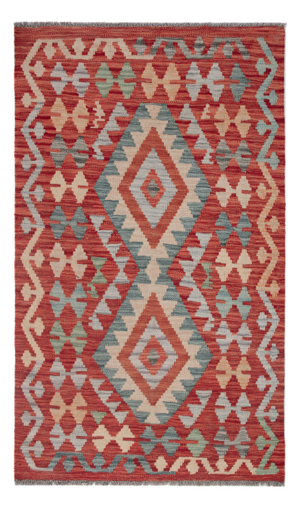 Kilim Maimana Tapete 130x80cm - Tapete de lã