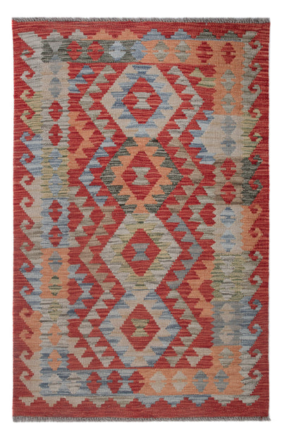 Kilim Maimana Tapete 86x131cm - Tapete de lã