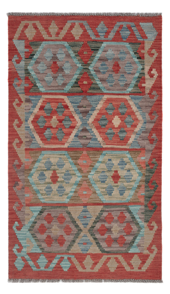 Kilim Maimana Tapete 72x124cm - Tapete de lã