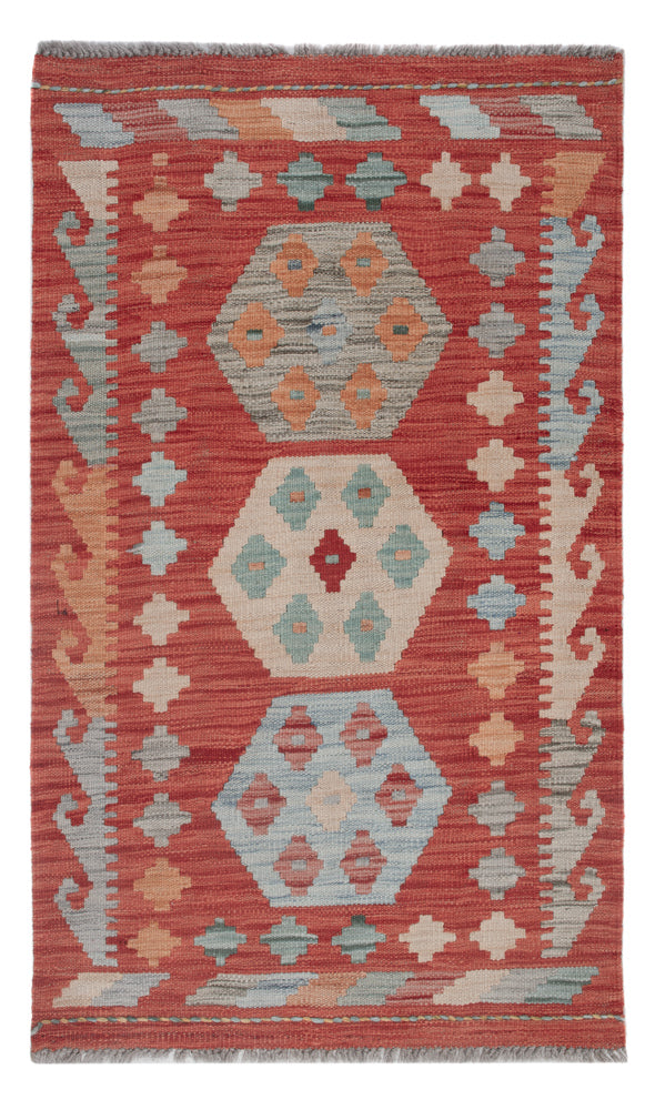 Kilim Maimana Tapete 72x125cm - Tapete de lã