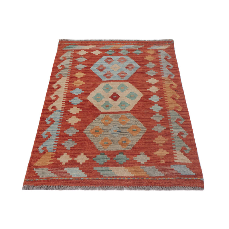 Kilim Maimana Tapete 72x125cm - Tapete de lã