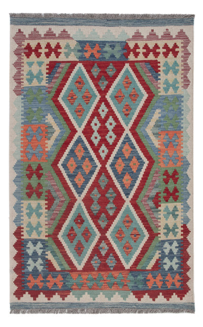 Kilim Maimana Tapete 85x131cm - Tapete de lã