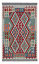 Kilim Maimana Tapete 131x85cm - Tapete de lã