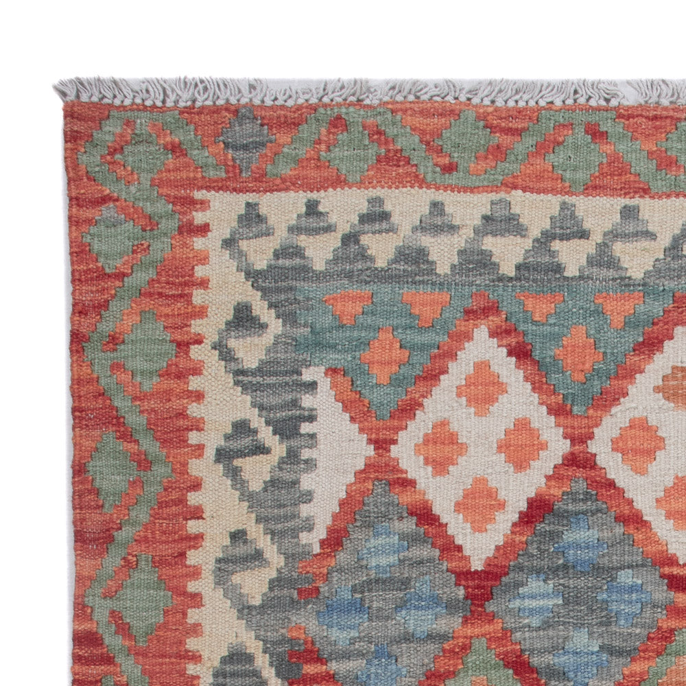 Kilim Maimana Tapete 126x100cm - Tapete de lã