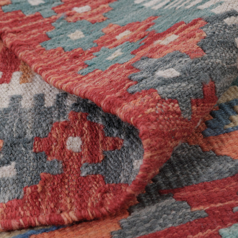Kilim Maimana Tapete 124x86cm - Tapete de lã