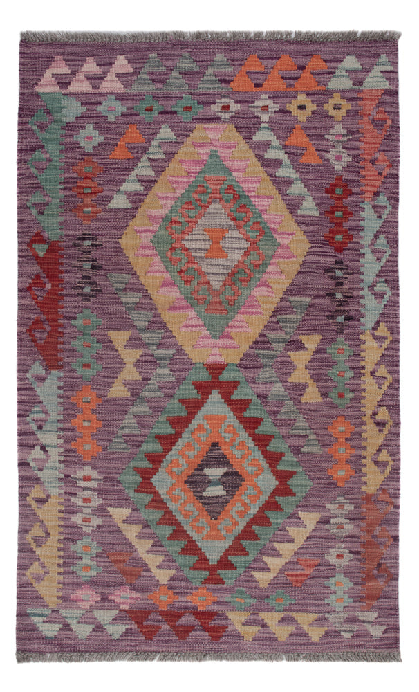 Kilim Maimana Tapete 126x78cm - Tapete de lã