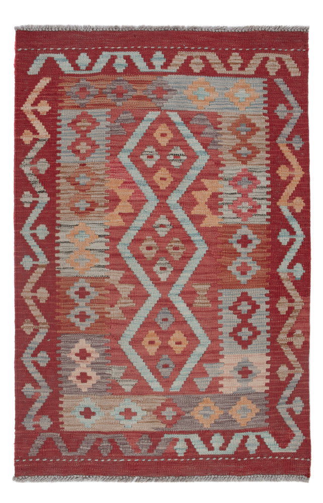 Kilim Maimana Tapete 123x79cm - Tapete de lã