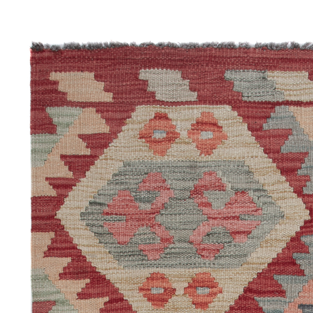 Kilim Maimana Tapete 122x80cm - Tapete de lã
