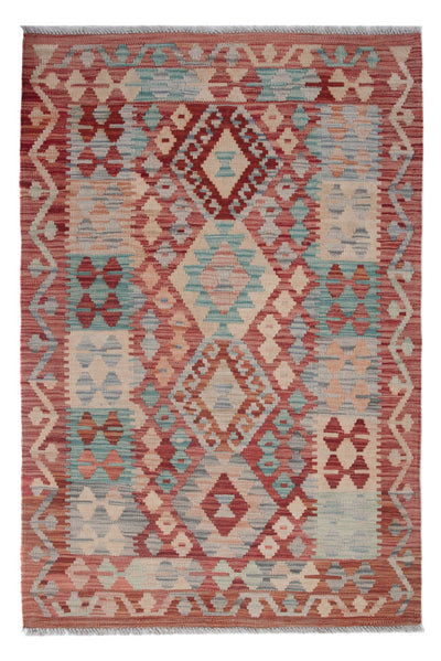 Kilim Maimana Tapete 88x127cm - Tapete de lã