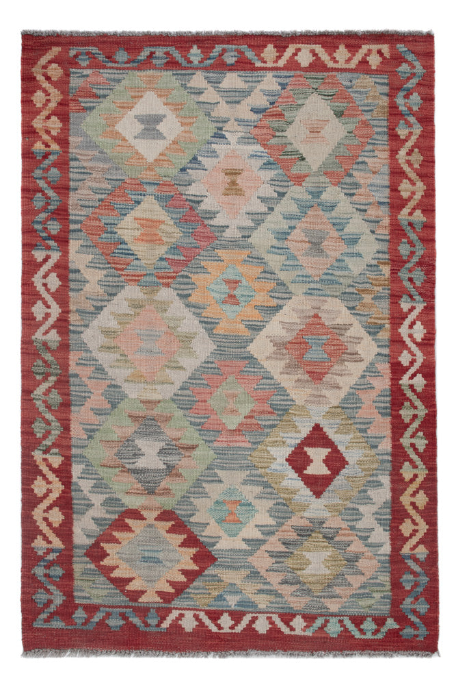 Kilim Maimana Tapete 127x81cm - Tapete de lã