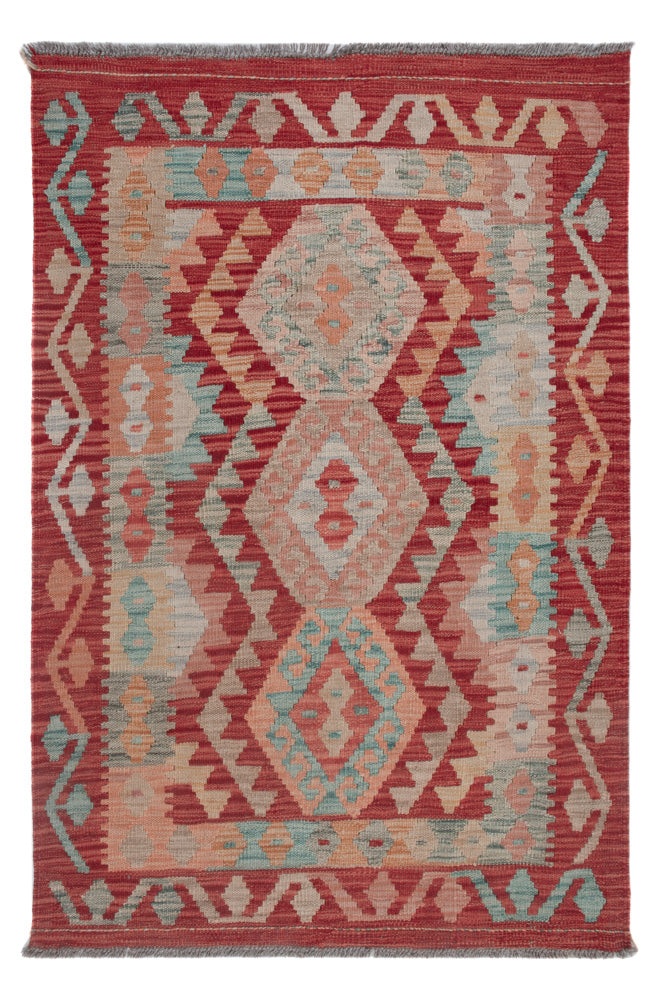 Kilim Maimana Tapete 122x84cm - Tapete de lã