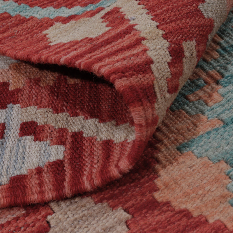 Kilim Maimana Tapete 122x84cm - Tapete de lã